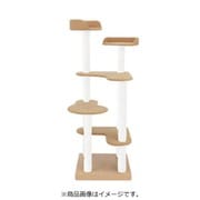 キャットタワー マルミ ビニロンポール ベージュ