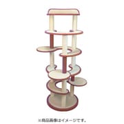 キャットタワー たたみ ビニロンポール おれんじ