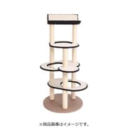 キャットタワー シエロ 麻縄ポール アイボリー