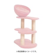 キャットタワー ツムギ 麻縄ポール ピンク