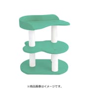 キャットタワー スモール ビニロンポール エメラルドグリーン