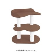 キャットタワー スモール ビニロンポール ココア