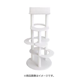 キャットタワー ラージ ビニロンポール ホワイト