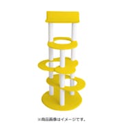 キャットタワー ラージ ビニロンポール イエロー