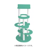 キャットタワー ラージ ビニロンポール エメラルドグリーン