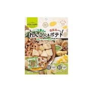 ASHITAMO バジル香るれんこん＆燻製ポテト 50g