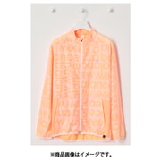 012-3120003-150-4 [ゴルフジャケット メンズ ブロックシャドーロゴ フルジップ ウインド ブルゾン サイズ：4 オレンジ]