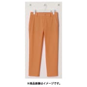 012-3131505-152-0 [ゴルフパンツ レディース シャンブレー スリム クロップドパンツ サイズ：0 オレンジ]