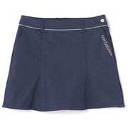 012-3134507-120-1 [ゴルフスカート レディース ストレッチ シャンブレー スカート サイズ：1 ネイビー]
