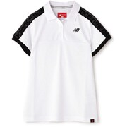 012-3160501-030-0 [ゴルフシャツ レディース メッシュダブルフェイス 半袖 ポロシャツ サイズ：0 ホワイト]
