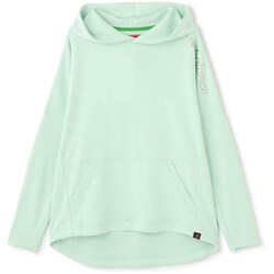 012-3162503-130-1 [ゴルフウェア レディース 鹿の子ダンボールニット スウェット プルオーバー フーディーサイズ：1 ライトグリーン]