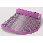 012-3187508-080-FR [ゴルフサンバイザー レディース メッシュ×シェル クリップバイザー パープル]
