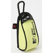 012-3984016-061 [ボールホルダー 編込風エンボス 合成皮革 2個用 イエロー]