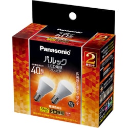 パルック LED電球 プレミア 4.2W 2個入（電球色相当） E17 LDA4LGE17K4ESW2F2T