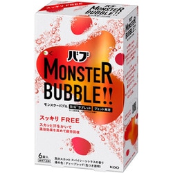 バブ モンスターバブル スッキリFREE 6錠入 [入浴剤 炭酸]