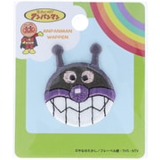 ANA010 それいけ！アンパンマン ミニワッペン ばいきんまん [キャラクターグッズ]