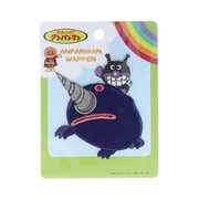 ANW059 それいけ！アンパンマン 乗り物ワッペン ばいきんまん・もぐりん [キャラクターグッズ]