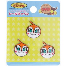 APP005 それいけ！アンパンマン プチシールワッペン ドキンちゃん [キャラクターグッズ]