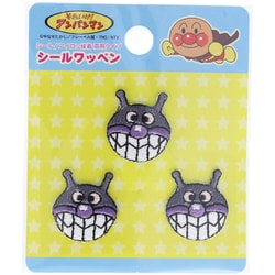APP006 それいけ！アンパンマン プチシールワッペン ばいきんまん [キャラクターグッズ]