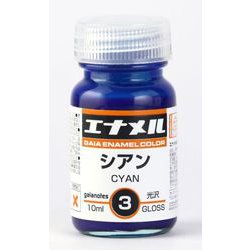 74013 GE003 ガイアエナメルカラー シアン 10ml [プラモデル用塗料]