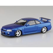 ザ☆スナップキット11-SP1 ニッサン R34 スカイライン GT-R カスタムホイール ベイサイドブルー [1/32スケール プラモデル]