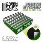 GSWD-2929 エッチングローリングセット 4/6/8/10/12/16mm径 [プラモデル用品]