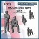 FC37010 1/35 WWII イギリス 戦車兵セット #1 2体入 [組立式プラスチックモデル]