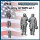 FC37012 1/35 WWII アメリカ 歩兵G.I.セット #1 2体入 [組立式プラスチックモデル]