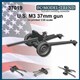 FC37019 1/35 WWII アメリカ M3 37mm対戦車砲 [プラモデル用パーツ]