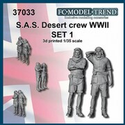 FC37033 1/35 WWII イギリス SASジープ乗員セット #1 2体入 [組立式プラスチックモデル]