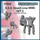 FC37034 1/35 WWII イギリス SASジープ乗員セット #2 2体入 [組立式プラスチックモデル]