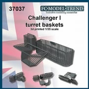 FC37037 1/35 現用 イギリス チャレンジャー1戦車用 砲塔バスケットセット [プラモデル用パーツ]
