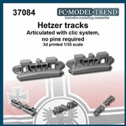 FC37084 1/35 WWII ドイツ ヘッツァー駆逐戦車 クリッカブル連結可動履帯 [プラモデル用パーツ]