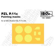 PBM3201 PZL P.11単葉戦闘機用 マスクシール・IBG用（32M001） [1/32スケール プラモデル用パーツ]