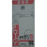業務用 透明ポリ袋 90L 増量 100枚入 G-93