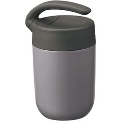 MOTTERU くるっとハンドルマグタンブラー 410ml チャコールブラック MO-3020-009