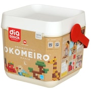 diablock（ダイヤブロック） ND-01 OKOMEIRO（オコメイロ） L [ブロック玩具 対象年齢：3歳～]