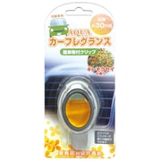 車専用消臭芳香剤 エアコンルーバー取付タイプ クリップ式 アクアカーフレグランス キンモクセイの香り 5ml