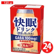 快眠ドリンク 乳酸菌飲料 125ml×24本 [機能性表示食品]