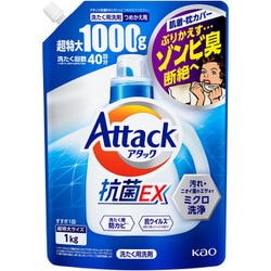 ヨドバシ.com - アタック アタック抗菌EX つめかえ用 1000g [洗濯洗剤 ...
