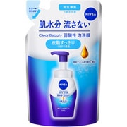 ニベア クリアビューティー弱酸性泡洗顔 皮脂すっきり つめかえ用 130ml [洗顔料]