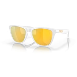 Frogskins（フロッグスキン） AsiaFit（Low Bridge Fit） OO9245-D954 Matte White/Prizm 24k Polarized 国内正規品 [スポーツサングラス]