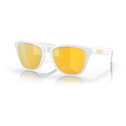 Frogskins（フロッグスキン） AsiaFit（Low Bridge Fit） OO9245-D954 Matte White/Prizm 24k Polarized 国内正規品 [スポーツサングラス]