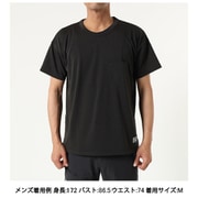 QD POCKET TEE 425781 B02 BLACK Mサイズ [アウトドア カットソー メンズ]
