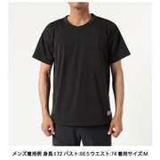 QD POCKET TEE 425781 B02 BLACK Lサイズ [アウトドア カットソー メンズ]