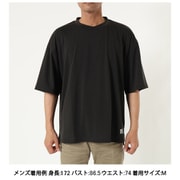 クイックドライ オーバーティー QD OVER TEE 425788 B02 BLACK Lサイズ [アウトドア カットソー メンズ]