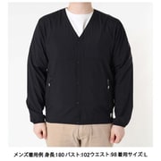 イージーカーディガン EASY CARDIGAN 427175 B02 BLACK Mサイズ [アウトドア カーディガン ユニセックス]