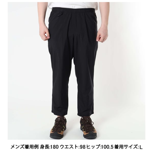 マウンテンイクィップメント MOUNTAIN EQUIPMENTPACKABLE EASYPANTS 427400 B02 BLACK Mサイズ [アウトドア ロングパンツ ユニセックス]Ω