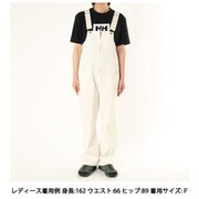 PLAY OVERALL U2312810PW-B WHT [アウトドア ロングパンツ レディース]