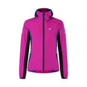 フラッシュ スカイ ウーマン ジャケットFLASH SKY JACKET WOMAN MJAR11W 0787 インテンスバイオレット/ディープブルー Lサイズ [ソフトシェルジャケット レディース]